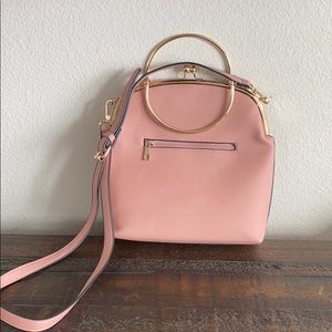 NWOT Pink Vegan Leather Purse